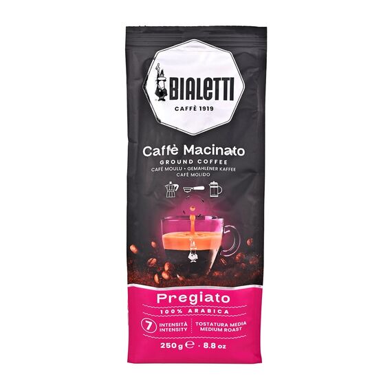 Bialetti Perfetto Moka Pregiato Espresso Ground Coffee 250 g