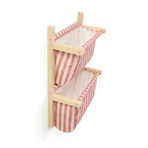 Kids Concept - Wall Storage - Clay Pink - 40x19x60 cm / Home and Kitchen