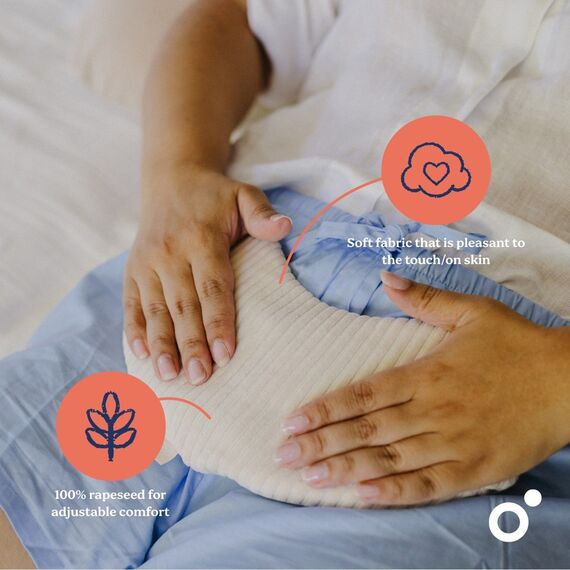 Doomoo - Soothing Hot & Cold Rapeseed Pad - Sand Corduroy /