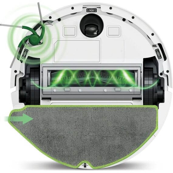 iRobot Roomba 115 Combo Robot Vacuum – White