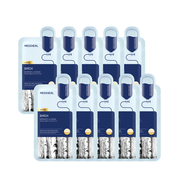 Mediheal - Dermaplus Birch Mask - 10 pcs /