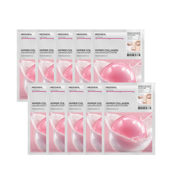 Mediheal - Hyper Collagen Mask - 10 pcs. /