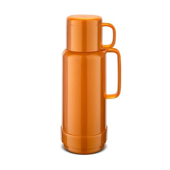 ROTPUNKT Glass thermos capacity 1.0 l, shiny fox (red)