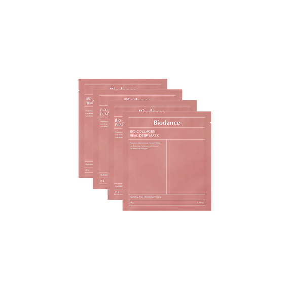 Biodance - 4 pcs. Bio-Collagen Real Deep Mask /