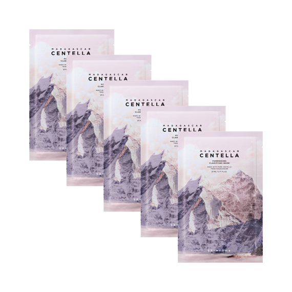 SKIN1004 - Madagascar Centella Poremizing Clarifying Mask - 5 pcs. /