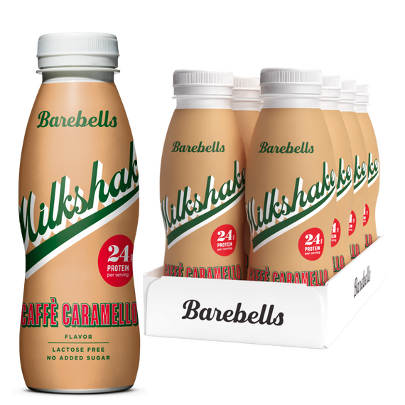 Barebells - Caffè Caramello Milkshake - 8x330 ml. /