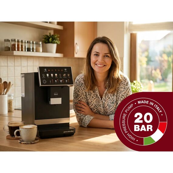 ELDOM ECA10 AUTOMATIC PRESSURE COFFEE MACHINE 7 PROGRAMS