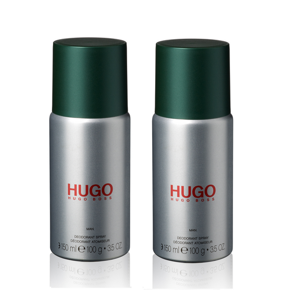 Hugo Boss - 2x  Hugo Man Deodorant Spray 150 ml /