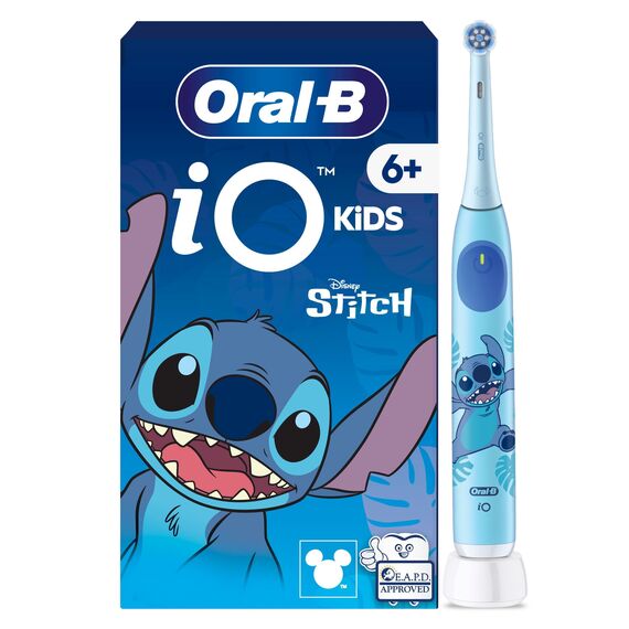 Oral B - iO Kids Disney Stitch Electric Toothbrush - Light Blue /