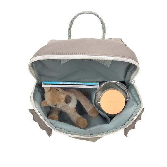 Lässig - Tiny Backpack About Friends - Grey Dragon - Olive /