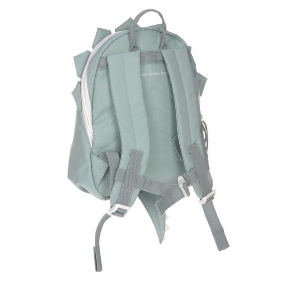 Lässig - Tiny Backpack About Friends - Dusty Blue Dino - compact /