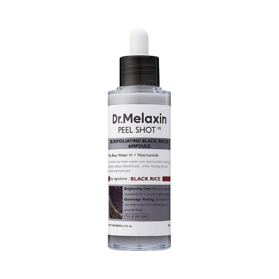 DR - Peel Shot Exfoliating Ampoule - Black Rice - 80 ml /