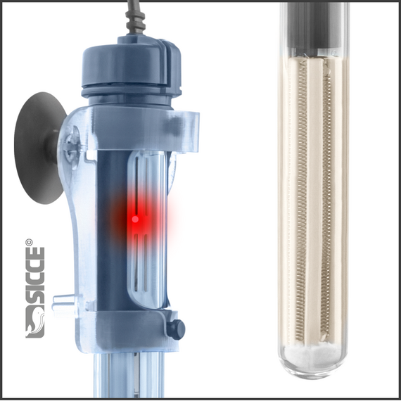 Sicce - SCUBA CTL Contactless Smart Energy Saving Heater - 50W /