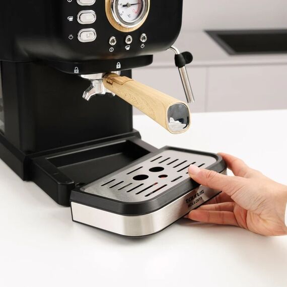 Taurus Onyx Moka 1050 W 20 bar wooden piston-style espresso machine