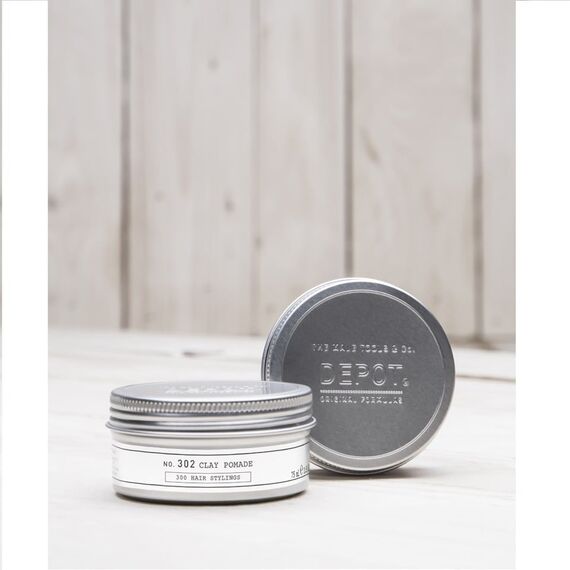Depot - No. 302 Clay Pomade 75 ml /