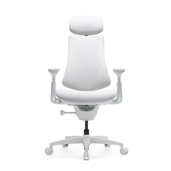 LiberNovo - Omni Gen Dynamic Ergonomic Chair - Glacier White - 48cm /