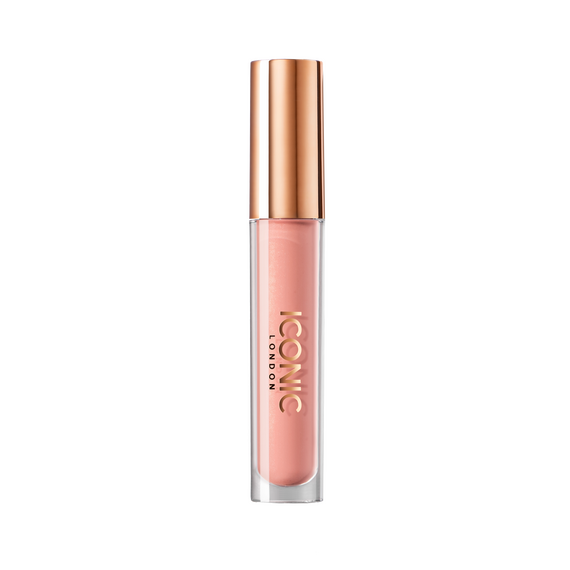 ICONIC LONDON - Lip Plumping Gloss - Love Struck - Mid Pink /