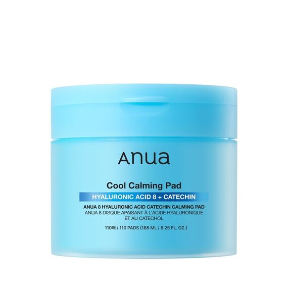 Anua - 8 Hyaluronic Acid Catechin Calming Pad - 185 ml /