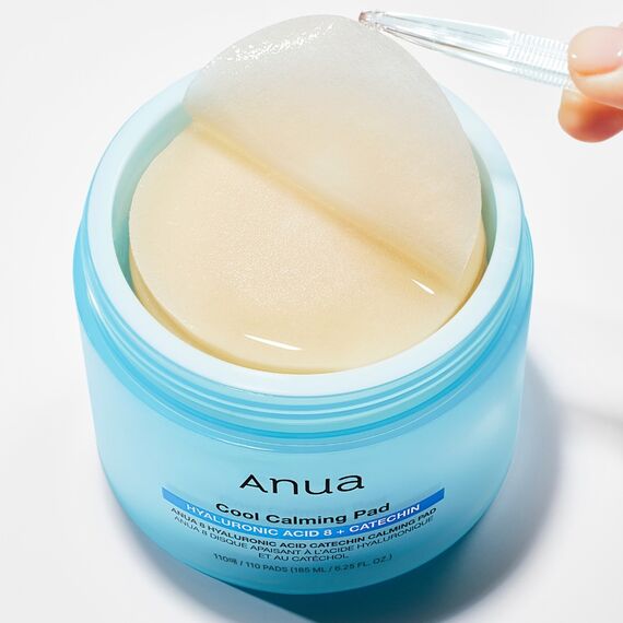 Anua - 8 Hyaluronic Acid Catechin Calming Pad - 185 ml /