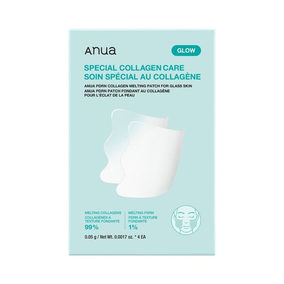 Anua - PDRN Collagen Melting Patch For Glass Skin - 4 pcs. /
