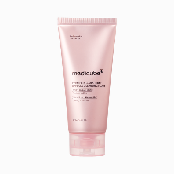 Medicube - PDRN Pink Glutathione Capsule Cleansing Foam - Pink - 120g /