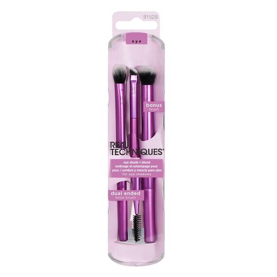 Real Techniques - Eye Shade + Blend Brush Set / Beauty Tools & Accessories Makeup