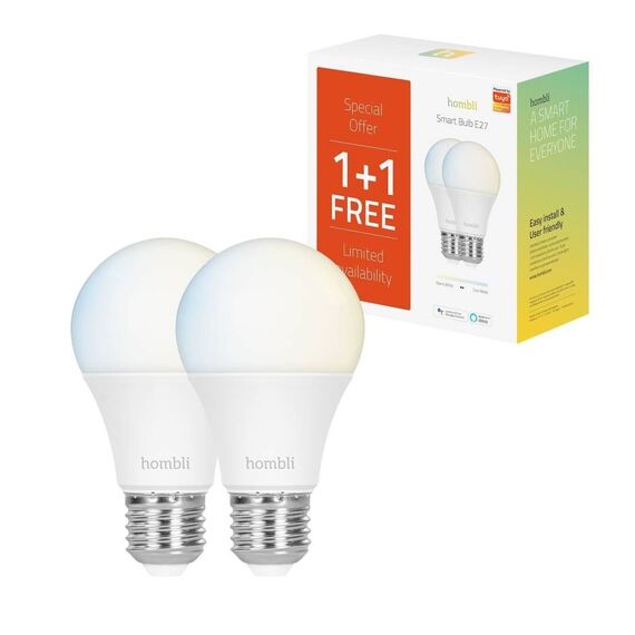 Hombli -  E27 Smart Bulb CCT - Promo Pack / Home and Kitchen Φωτισμός Σπίτι & Κουζίνα