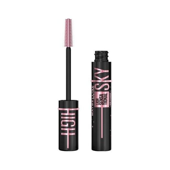 Maybelline - Lash Sensational Sky High Mascara - Cosmic Black / Beauty Eyes Makeup