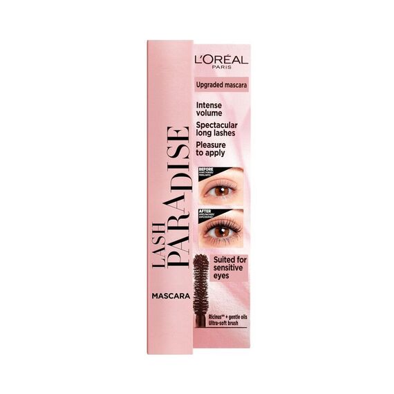 L'Oréal - Paradise Extatic Mascara - Intense Black / Beauty Eyes Makeup
