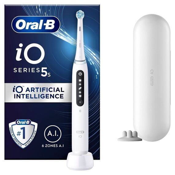 Oral-B - iO5s Quite White - Electric Toothbrush / Health and Personal Care Oral Care Personal Care