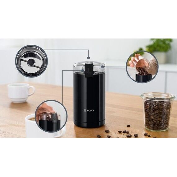 Bosch - Coffee Grinder Black - (TSM6A013B) - Black / Home and Kitchen Kitchen Home & Kitchen