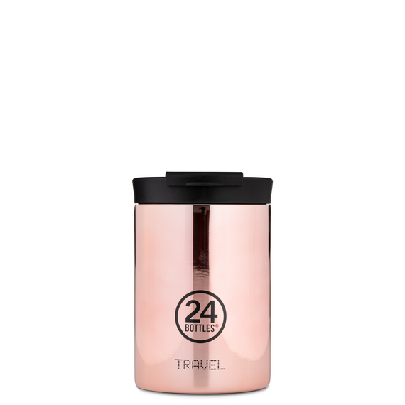 24 Bottles - Travel Tumbler 0,35 L - Rose Gold (24B613) / Home and Kitchen Κουζίνα Σπίτι & Κουζίνα