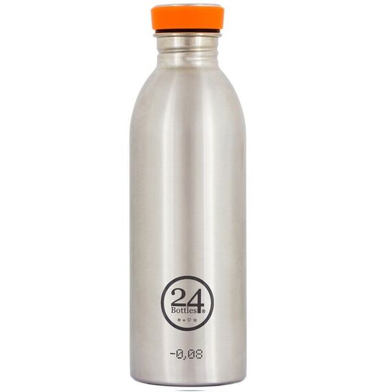 24 Bottles - Urban Bottle 0,5 L - Steel (24B4) / Home and Kitchen Kitchen Home & Kitchen