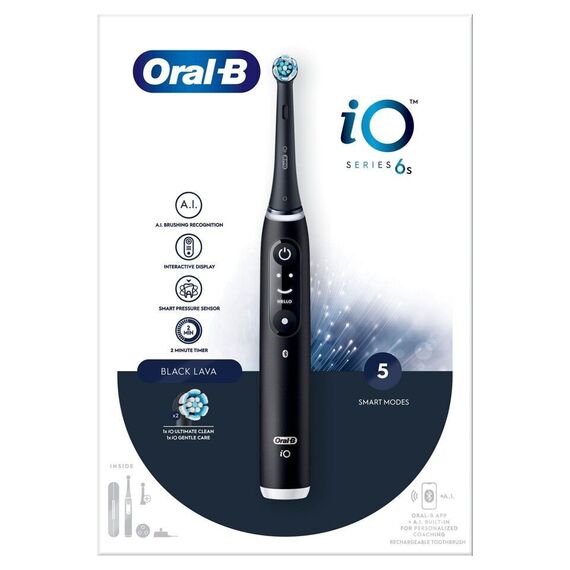 Oral-B - iO6S Black Lava / Health and Personal Care Oral Care Personal Care