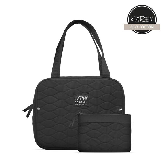 Karen Denmark  - Toiletry bag 2 parts set Black / Beauty Tools & Accessories Makeup