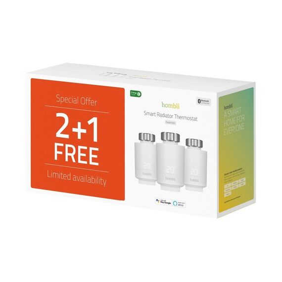 Hombli - Smart Radiator Thermostat   Expansion pack (2+1) / Home and Kitchen Kitchen Home & Kitchen