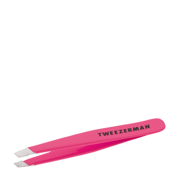 Tweezerman - Mini Slant Tweezer Neon Pink / Beauty Tools & Accessories Makeup
