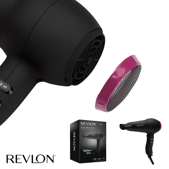 Revlon - Harmony 2000 Dry & Style Hair Dryer / Beauty Εργαλεία Μαλλιών Περιποίηση Μαλλιών
