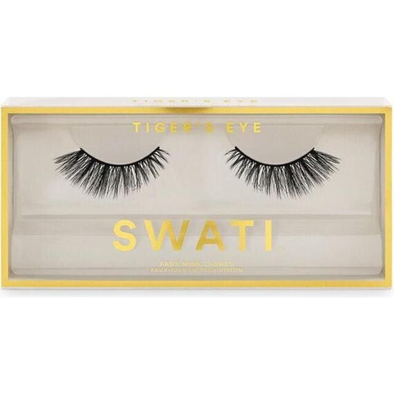 SWATI - Faux Mink Lashes Tiger´s Eye / Beauty Eyes Makeup