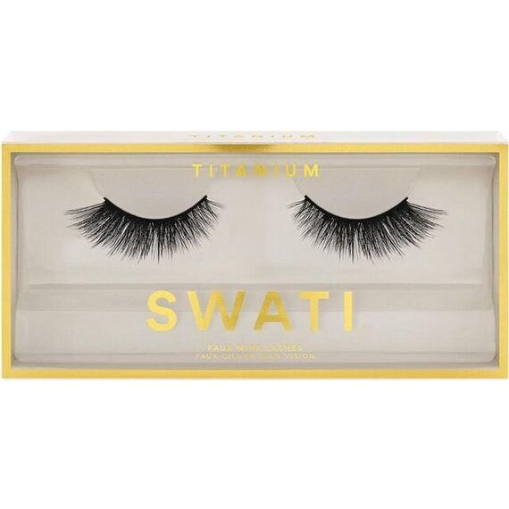 SWATI - Faux Mink Lashes Titanium / Beauty Eyes Makeup
