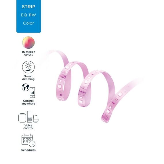 WiZ - Wi-Fi LED Strip 1M 880lm Extension EU / Home and Kitchen Lightning Home & Kitchen