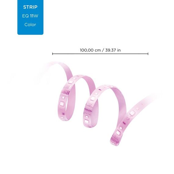WiZ - Wi-Fi LED Strip 1M 880lm Extension EU / Home and Kitchen Lightning Home & Kitchen