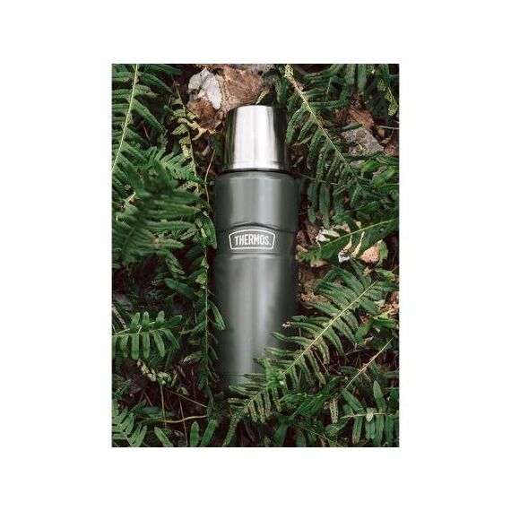 Thermos - Stainless King Flask Army - 0.47L (23579) / Home and Kitchen Κουζίνα Σπίτι & Κουζίνα