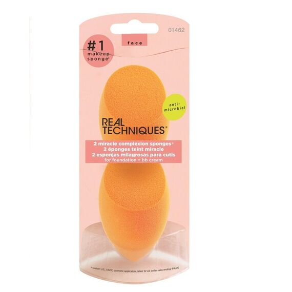 Real Techniques - Miracle Complexion Sponge 2 Pack / Beauty Tools & Accessories Makeup