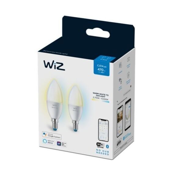 WIZ - Candle C37 E14 2 Pack / Home and Kitchen Lightning Home & Kitchen