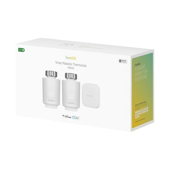 Hombli - Smart Radiator Thermostat Startkit (2+BT Bridge) / Home and Kitchen Κουζίνα Σπίτι & Κουζίνα