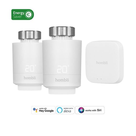 Hombli - Smart Radiator Thermostat Startkit (2+BT Bridge) / Home and Kitchen Κουζίνα Σπίτι & Κουζίνα