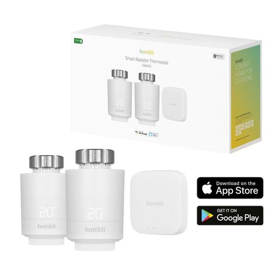 Hombli - Smart Radiator Thermostat Startkit (2+BT Bridge) / Home and Kitchen Κουζίνα Σπίτι & Κουζίνα