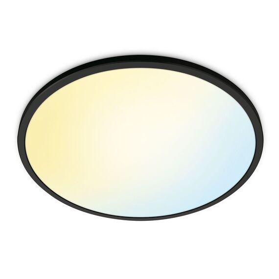 WiZ - Superslim Smart Ceiling Light  - Black 22W / Home and Kitchen Φωτισμός Σπίτι & Κουζίνα