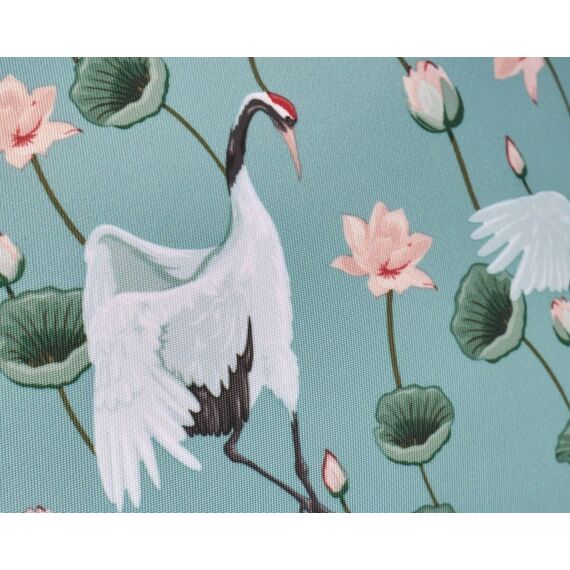 Gillian Jones - Makeup purse in Crane Dance Print / Beauty Tools & Accessories Makeup